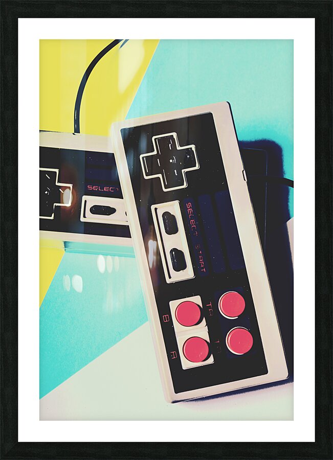 Pop Artcade Picture Frame print