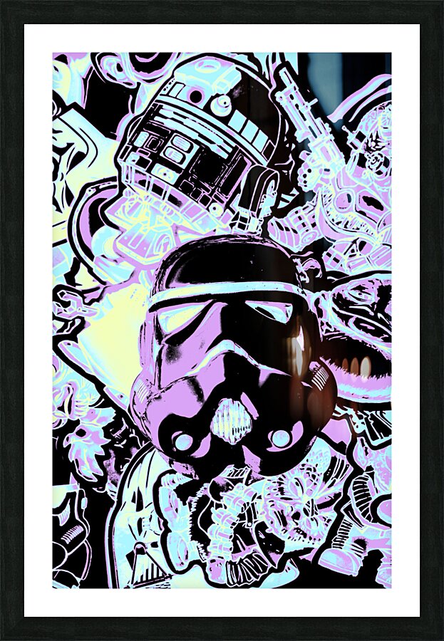 Cinematic sci-fi Picture Frame print