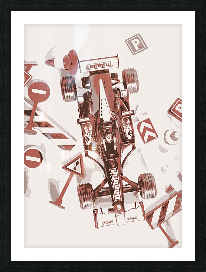 Above the competition Picture Frame print