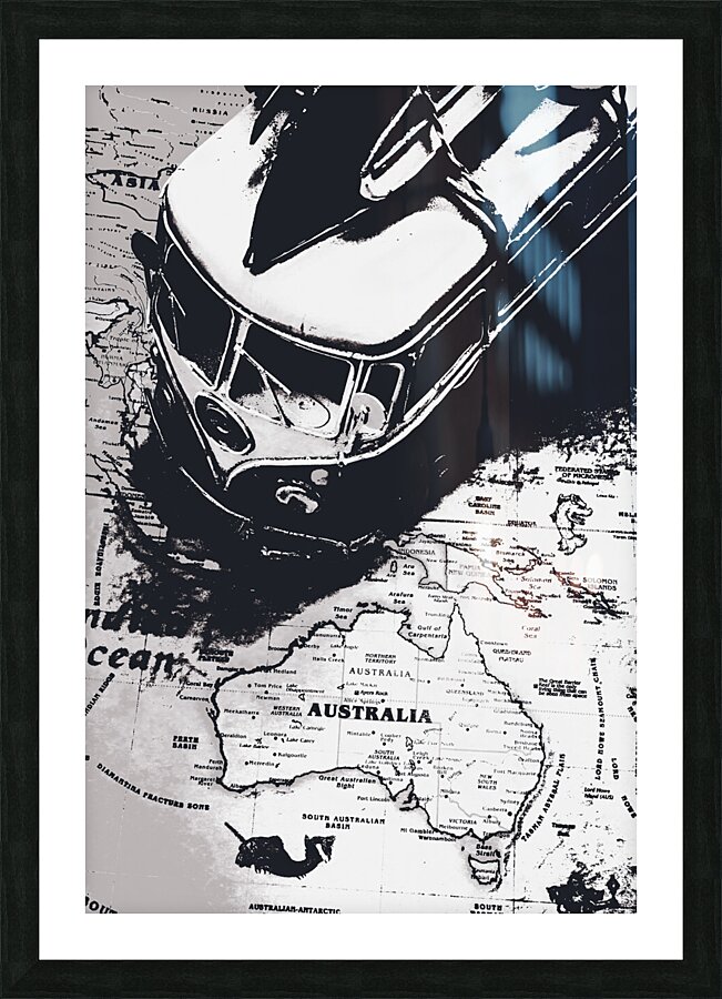 Wonder Down Yonder Picture Frame print