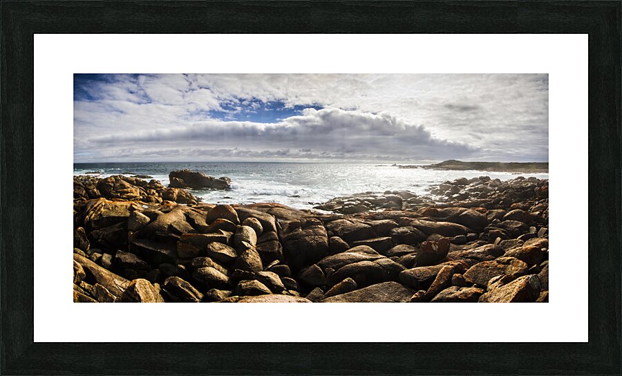 Seascape in harmony Picture Frame print