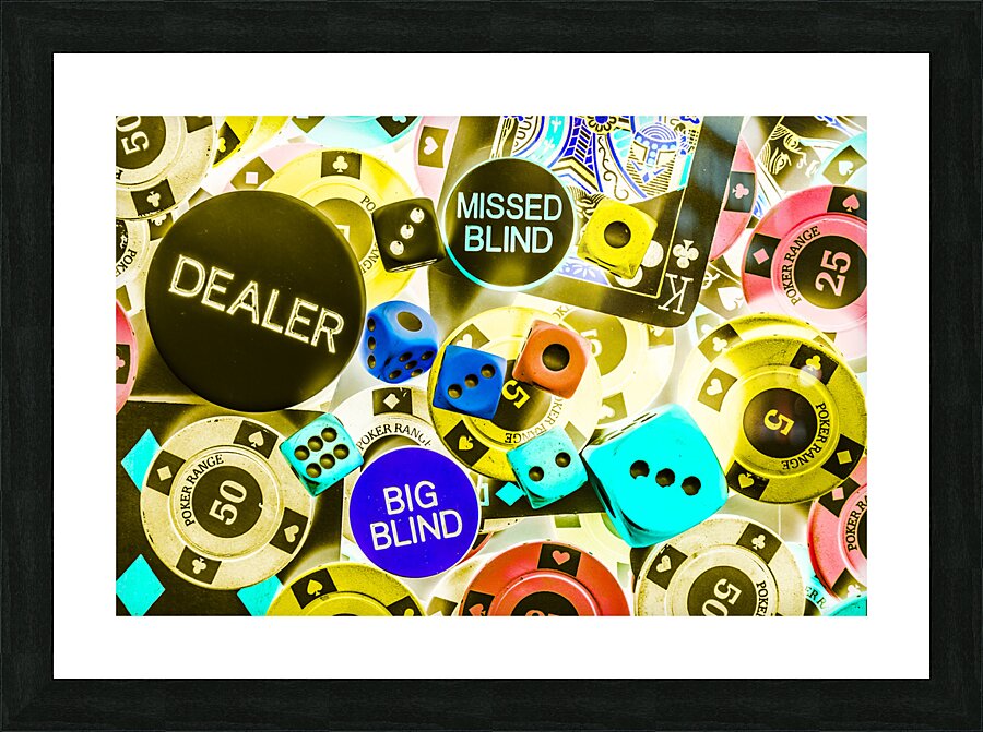 Kings of gaming Picture Frame print