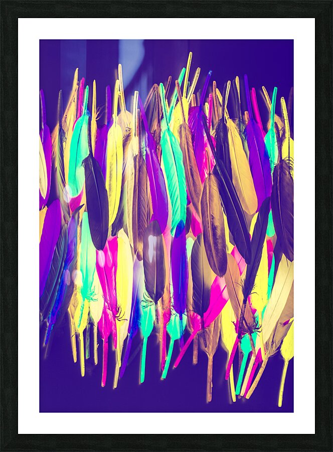 Colour runs Picture Frame print