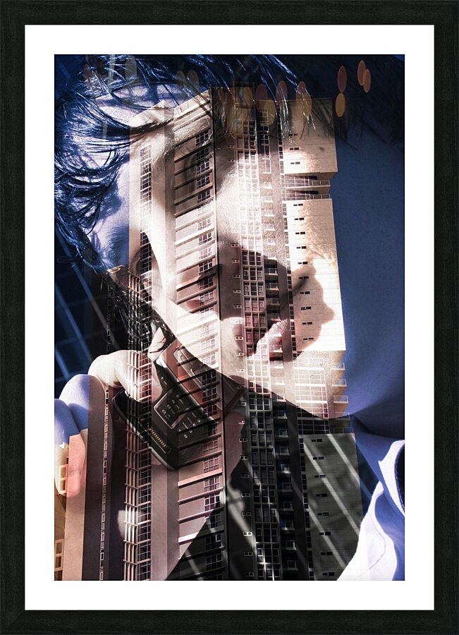 Communication Age Picture Frame print