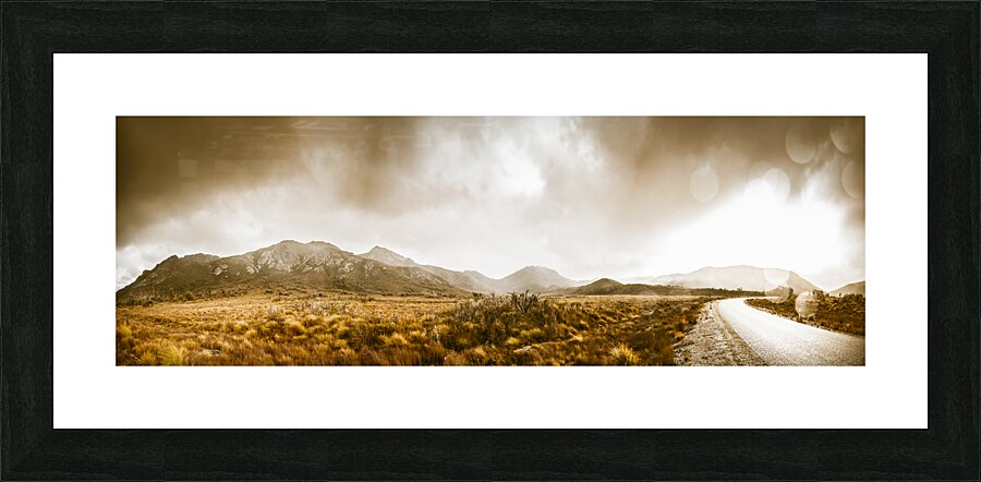 Ever expansive Tasmania Picture Frame print