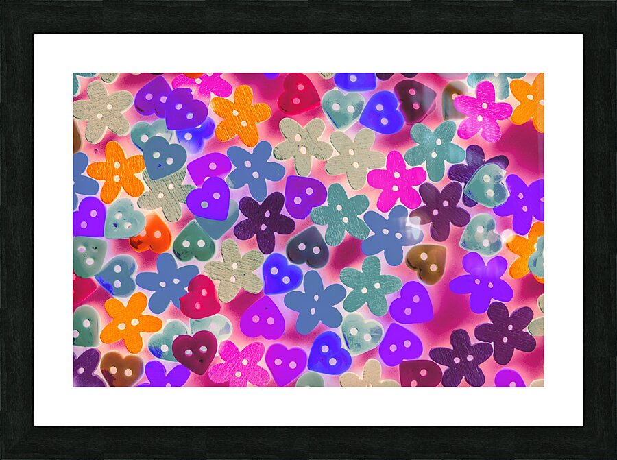 Hearts n craft Picture Frame print