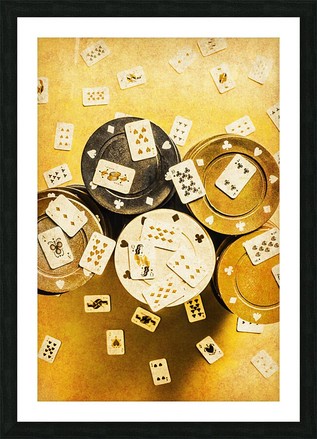 Stacked Picture Frame print