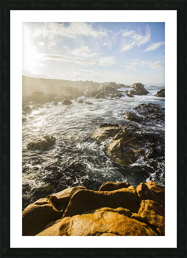 Picturesque Australian beach landscape Picture Frame print