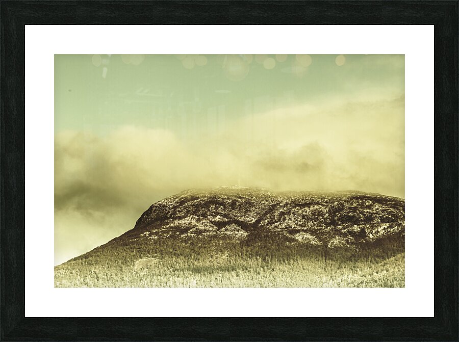 Mountains and peaks Picture Frame print