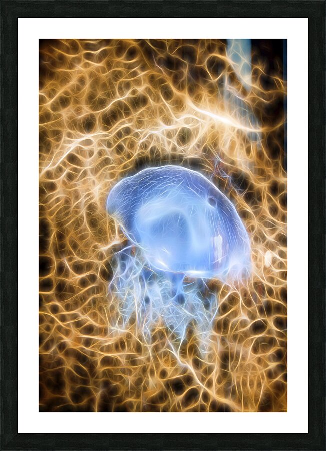 Sea of interconnectivity Picture Frame print