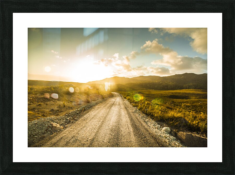 Trail to Trial Picture Frame print