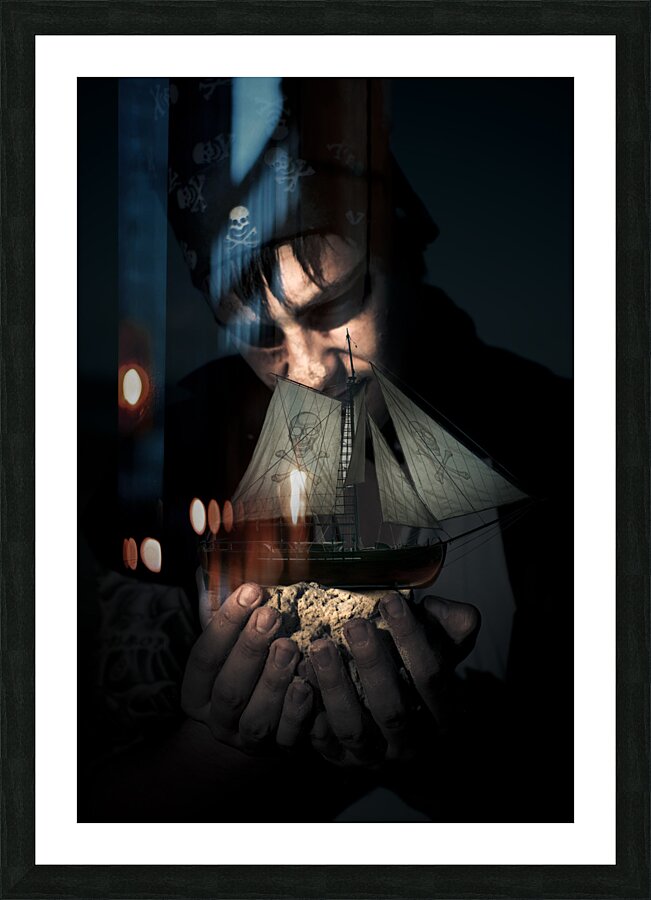 Fantasy And Mystery Picture Frame print