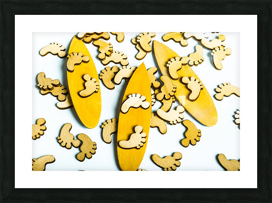 Hang ten  Picture Frame print