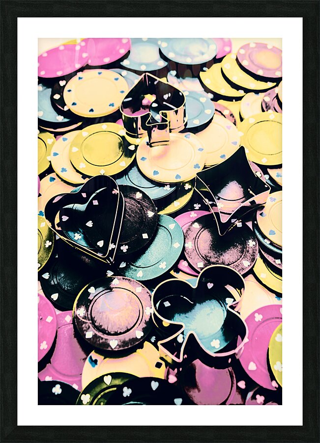 In Vegas Colors Picture Frame print