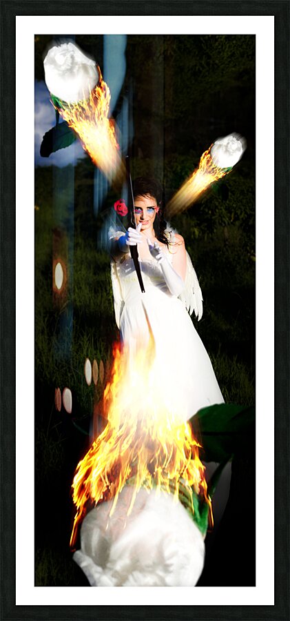 Flame Of Desire Picture Frame print