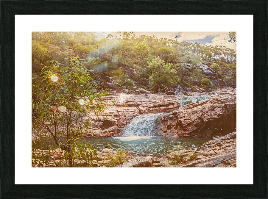 Utopia Falls Picture Frame print