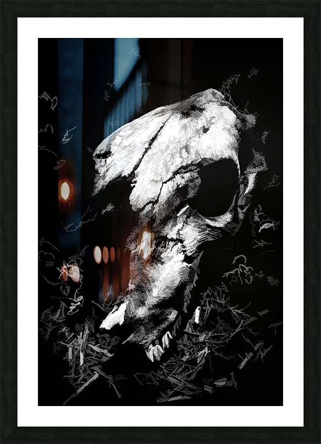 Country contrast Picture Frame print