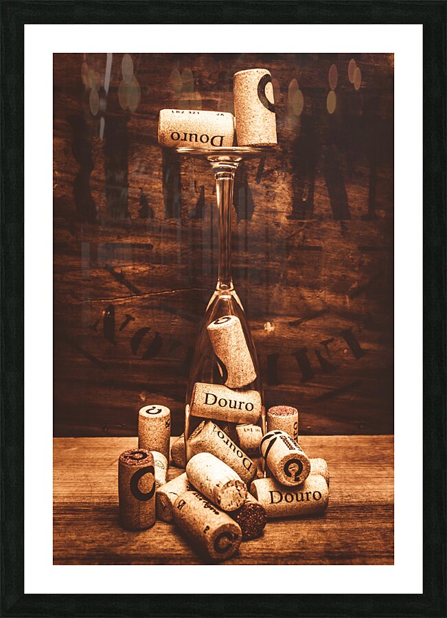 A cellar performance Picture Frame print