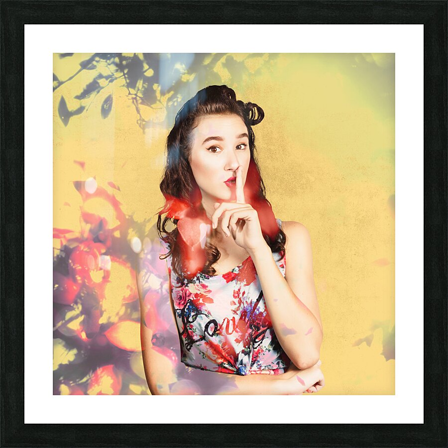 Women style secrets Picture Frame print