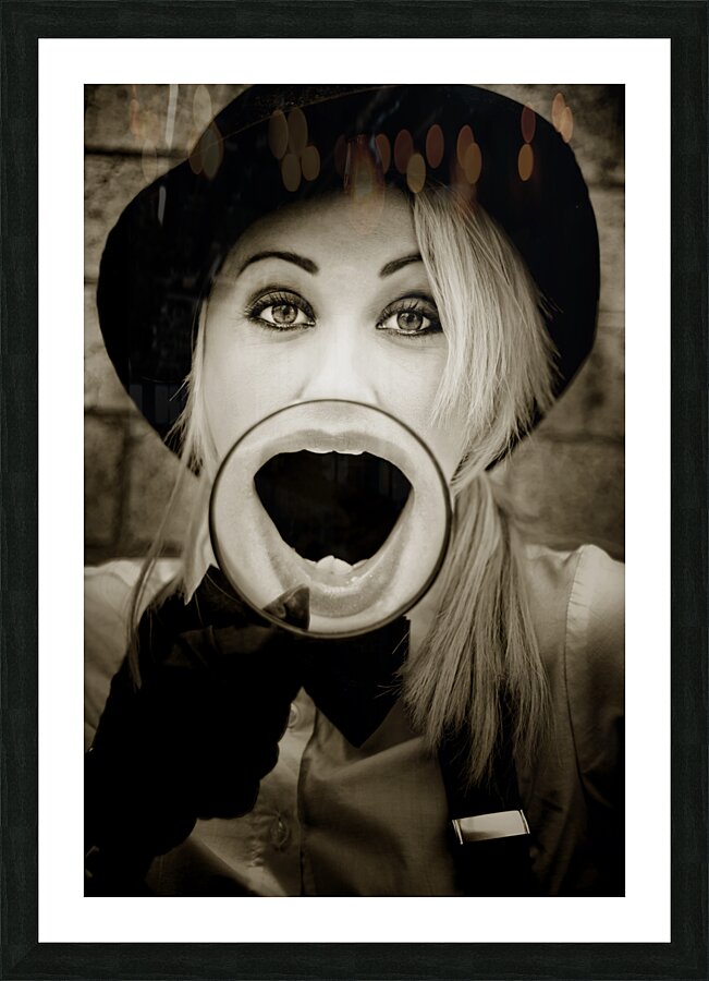 Crime Scene Investigator Uncovers Mystery Picture Frame print