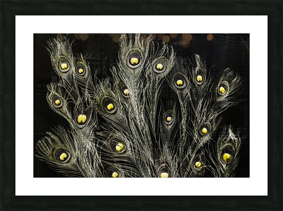 Of many eyes Picture Frame print