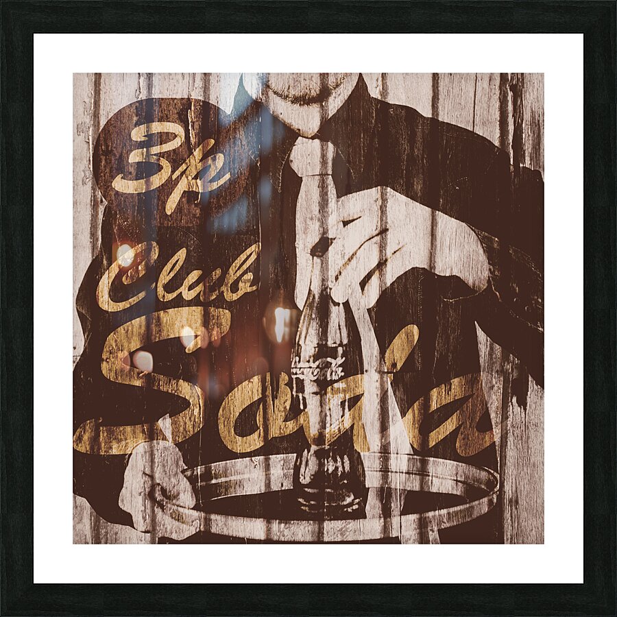 3p Club Soda Picture Frame print