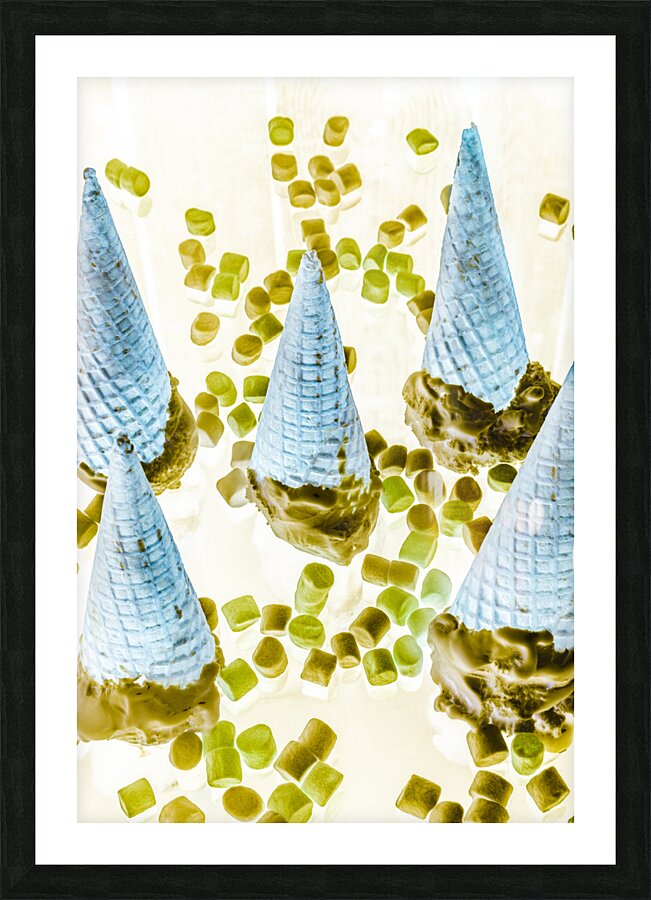 Summer inversion Picture Frame print