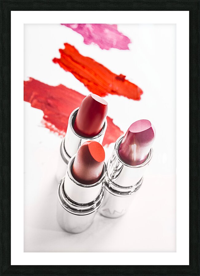 Contemporary cosmetics Picture Frame print