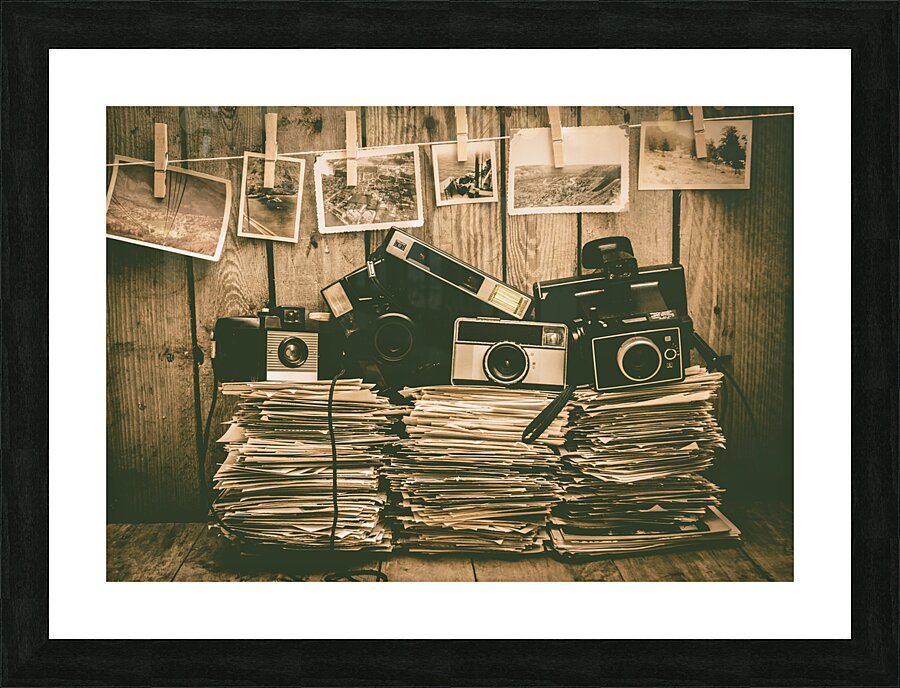 The art of film photography Picture Frame print