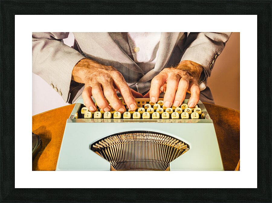 Pressing plots Picture Frame print