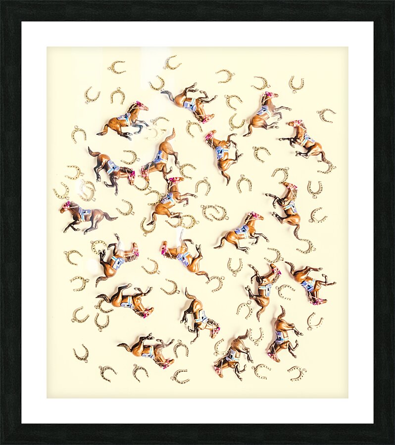 Race luck Picture Frame print