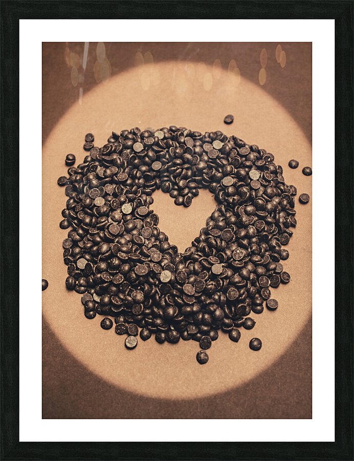 Cooking desserts with love  Picture Frame print