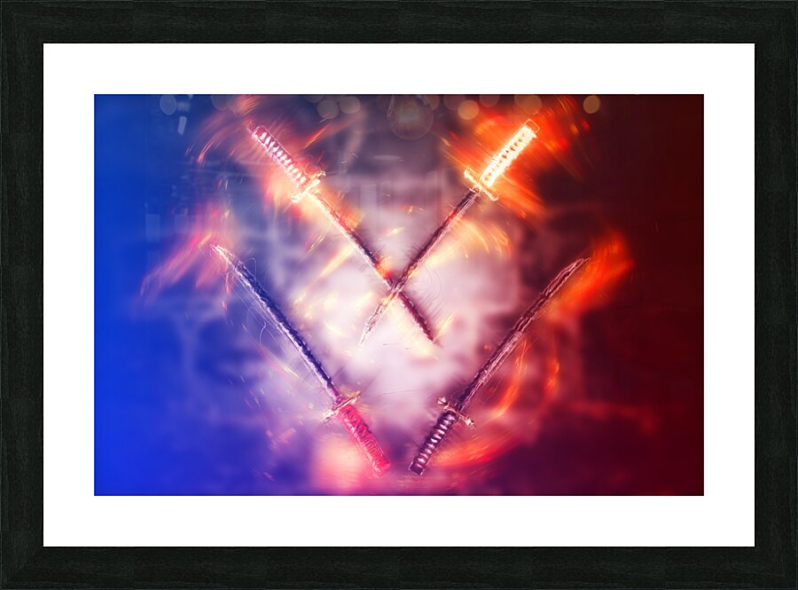 Forged in fire Picture Frame print