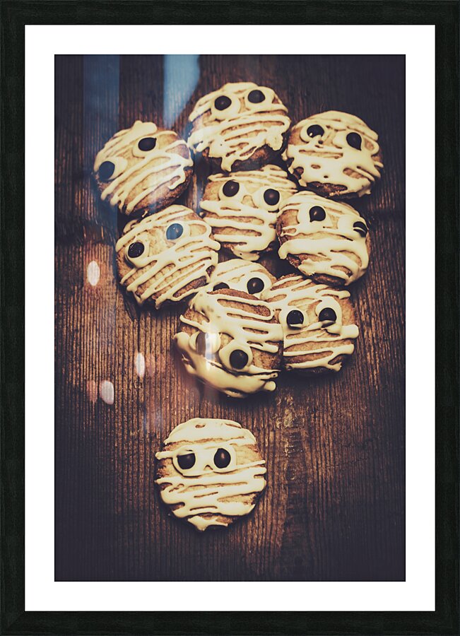 Fright night party baking Picture Frame print