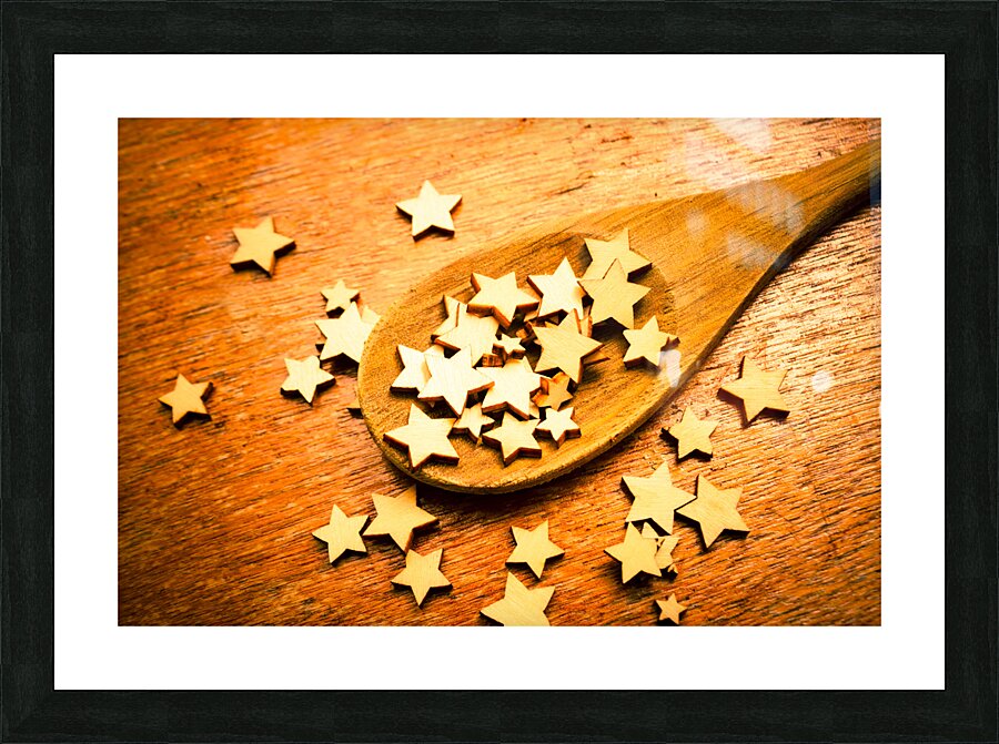 Winning star recipe Picture Frame print