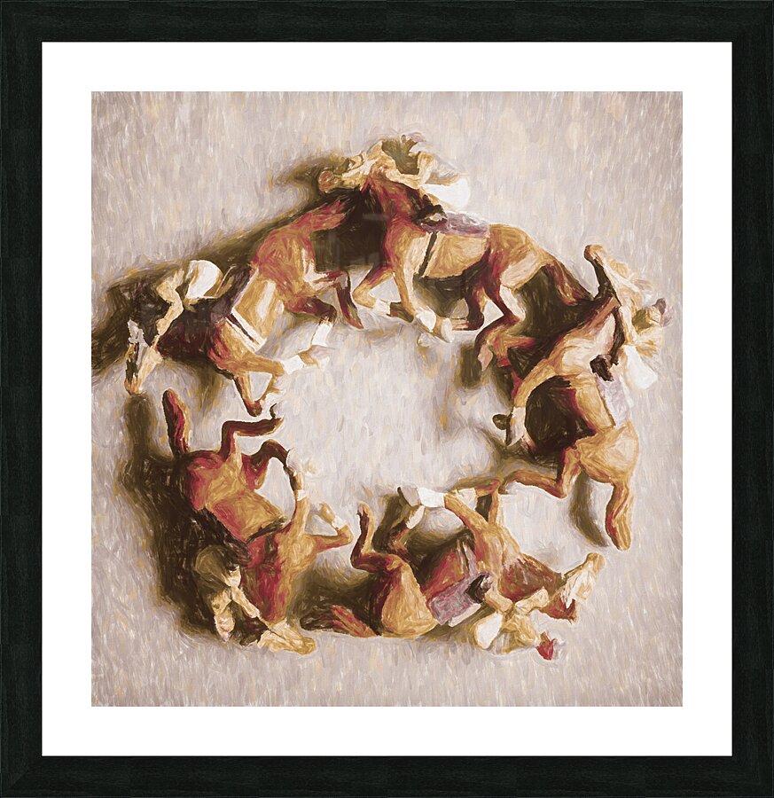 Winners circle Picture Frame print