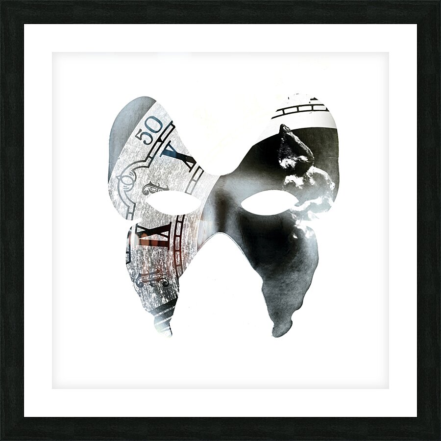 Monarchical Picture Frame print