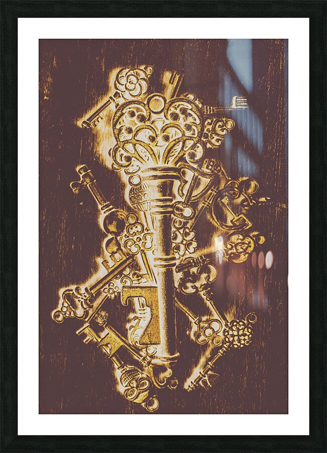 Master key Picture Frame print