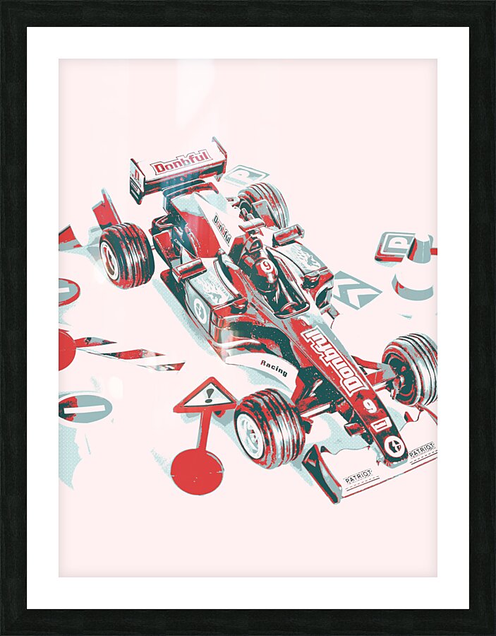 A retro formula  Picture Frame print