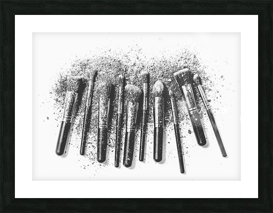 Shades of grey Picture Frame print