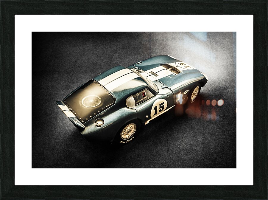 Midnight blue Picture Frame print