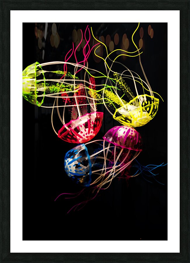 Entwined in interconnectivity Picture Frame print