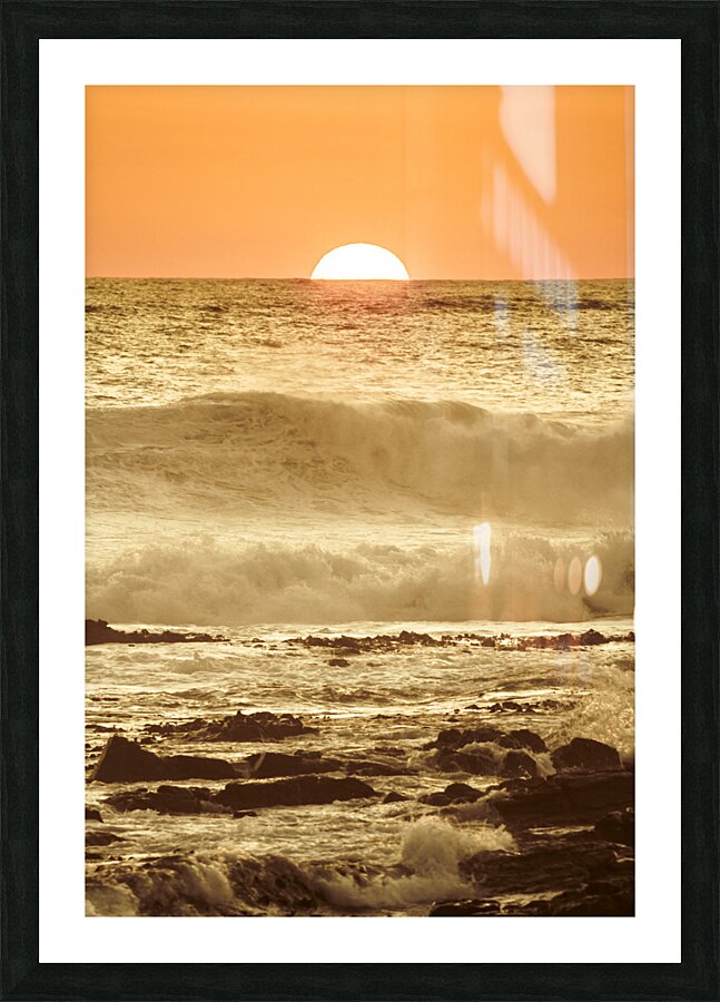 Evening oceans Picture Frame print