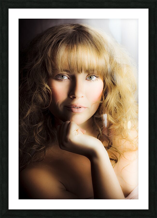 Beauty glamour and makeup Picture Frame print