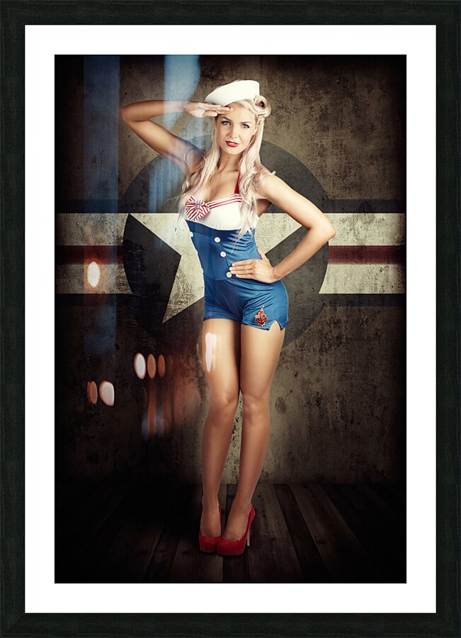 Star cadet Picture Frame print