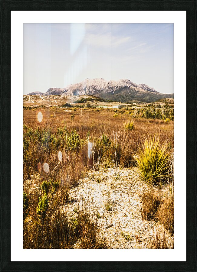 Rugged Australian bushland Picture Frame print