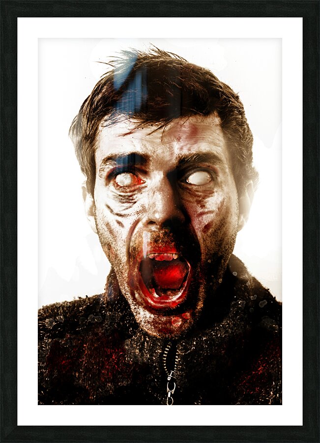 Project depopulation Picture Frame print