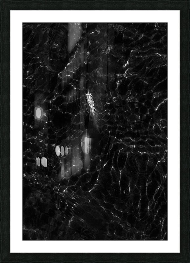 The drift Picture Frame print