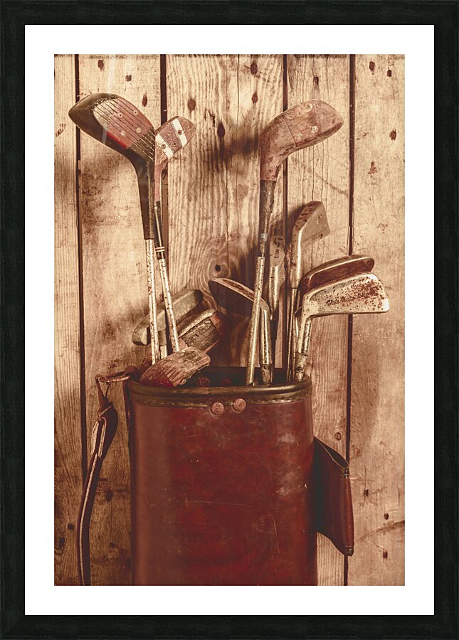 Woods and iron Picture Frame print