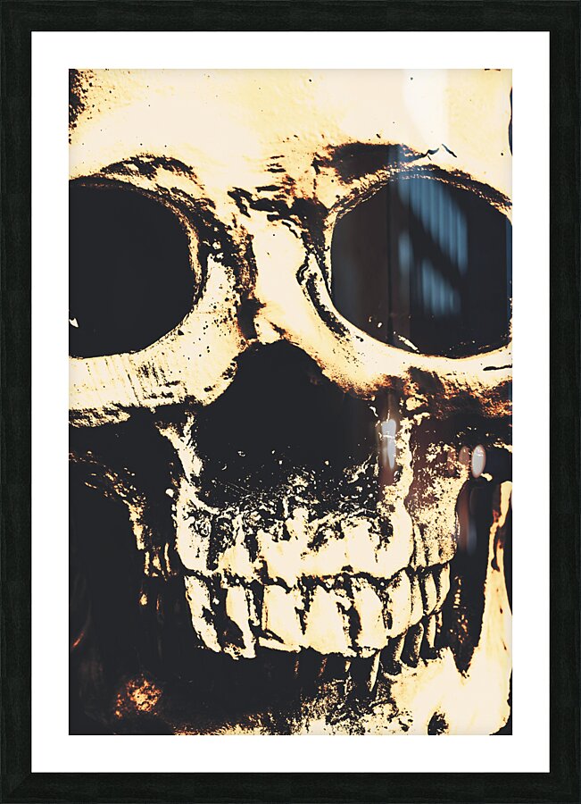 Grim grin Picture Frame print